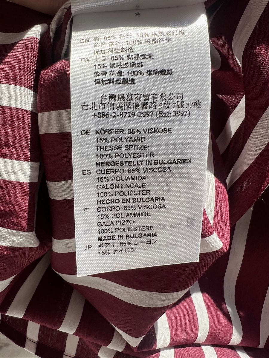 Sandro Camicette: NEW Sandro 85% VISCOSE Blouse, Size 1 – Nuovo (secondo la descrizione) da Zürich venduto da SandroMaje 3