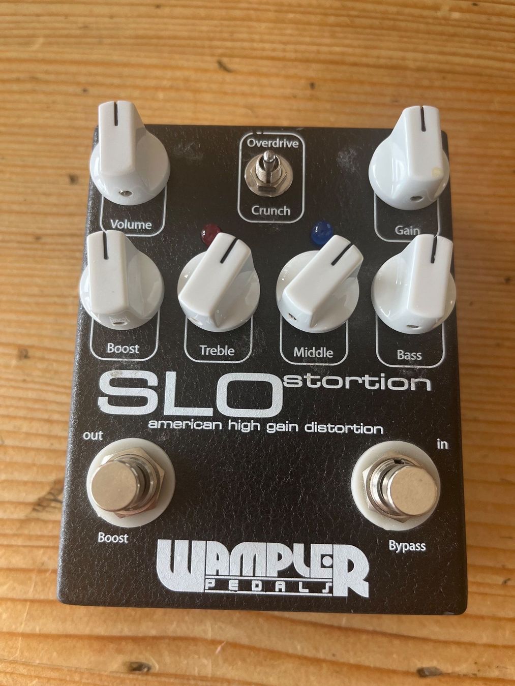 Wampler Strumenti musicali: Wampler SLOstortion American High Gain Distortion – Usato da La Neuveville venduto da lejocko
