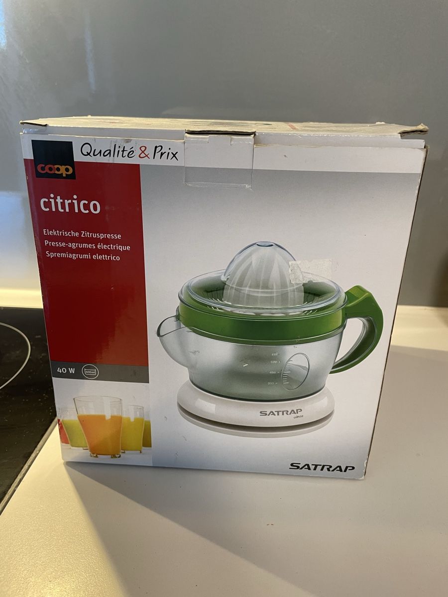 Coop Elettrodomestici da cucina: Zitruspresse Satrap 40 Watt – Usato da Niederbüren venduto da Poschti_19 1
