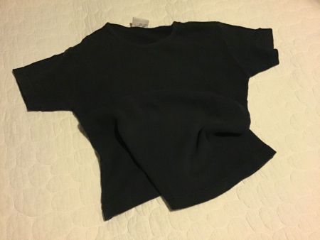 T -Shirt in dunklem Blau