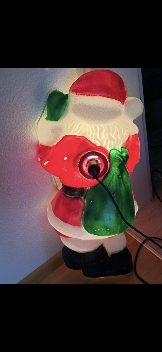 Tutte le decorazioni: Weinachtsmann mit Beleuchtung – Nuovo (secondo la descrizione) da Basel venduto da Ivana_4 2