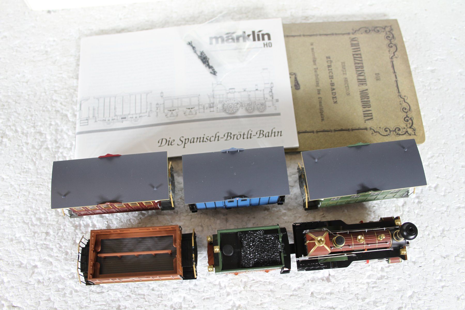 Märklin Modellini di ferrovie: Märklin 28471 SNB Spanisch Brötli Bahn – Usato da Triesen venduto da cor_62ts 8