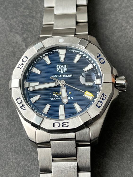 Tag Heuer Aquaracer 41mm blau (Garantie 2024) Kaufen auf Ricardo