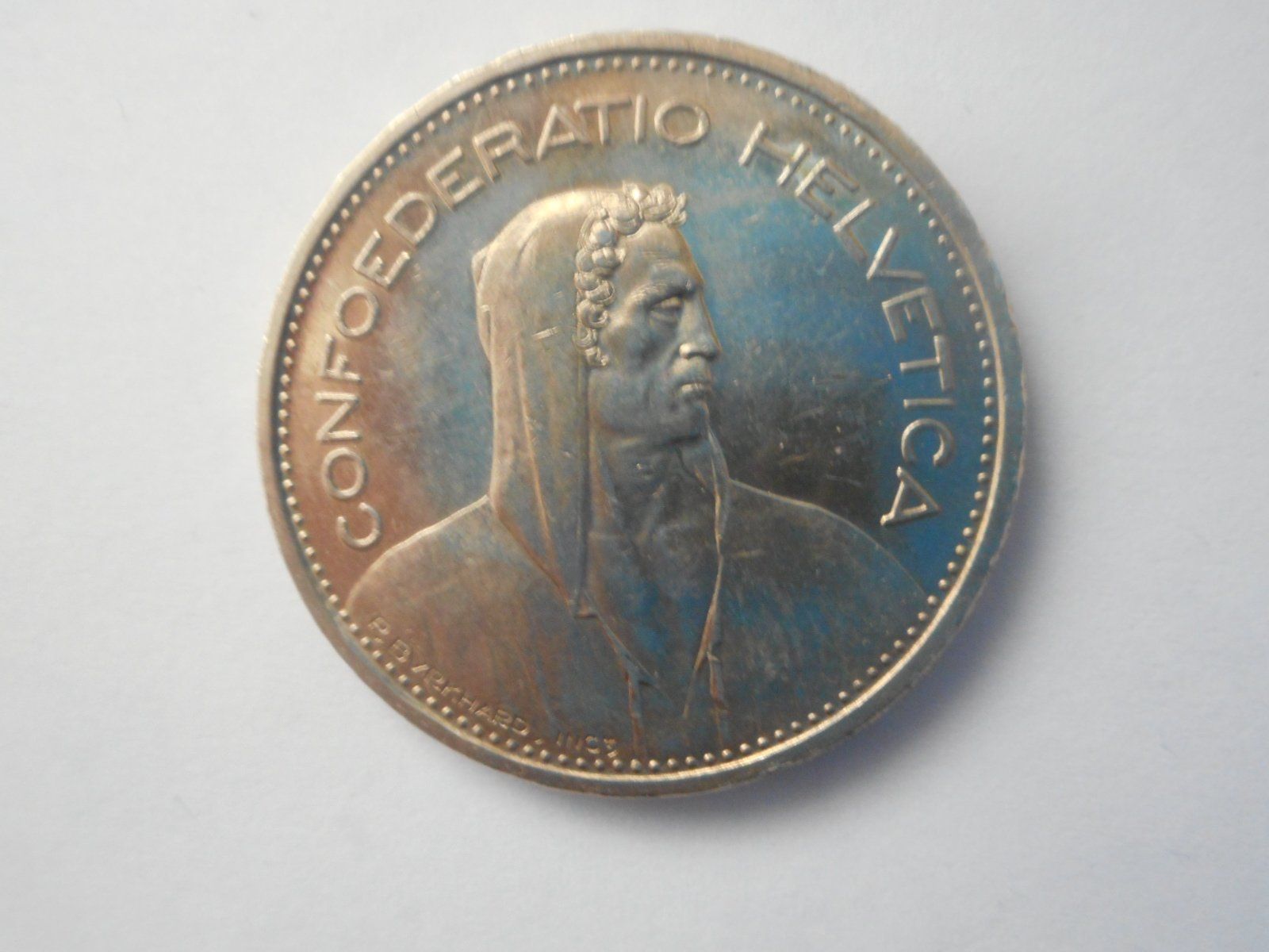 Alle Münzen: 5 Fr. 1933 silber  vorz++ – Neu (gemäss Beschreibung) aus Kriegstetten von pizlad2010 3