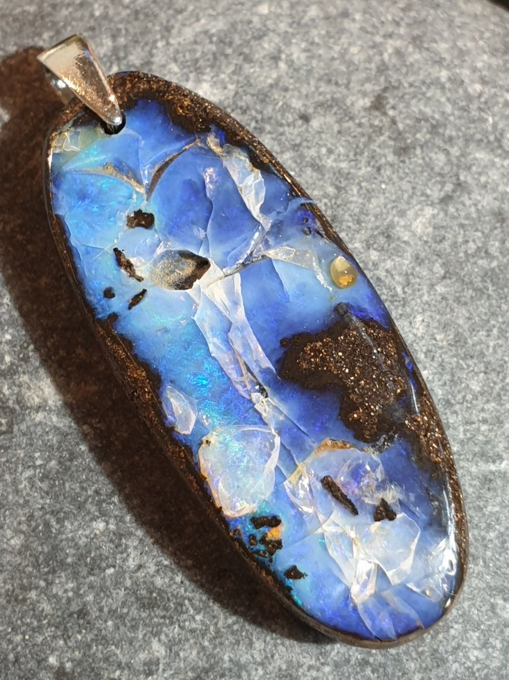 Ciondoli: Boulder Opal Anhänger. – Nuovo (secondo la descrizione) da Niederbüren venduto da Raphael014 3