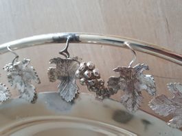 Altes schönes Servier Platteau Früchte Teller