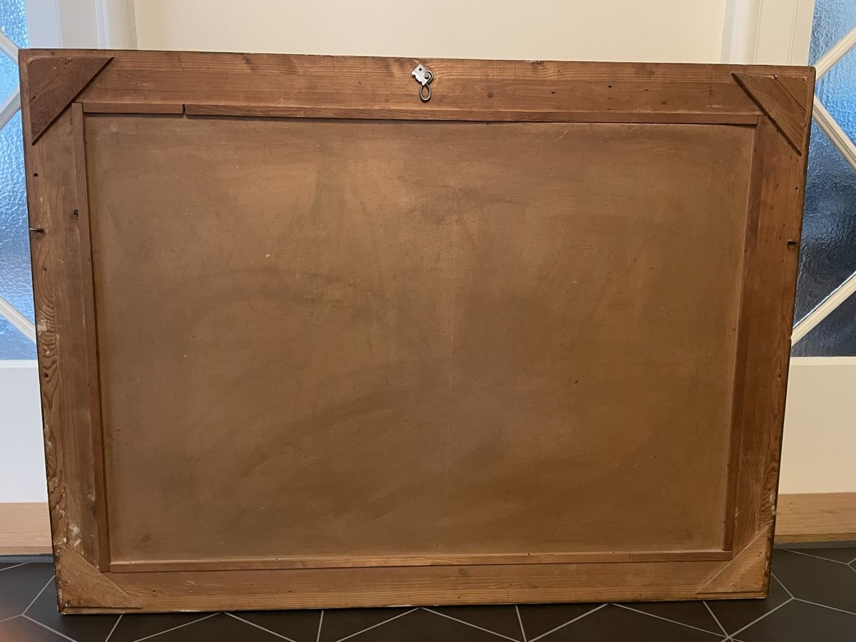 Dipinti: Gemälde "Segelschiff auf See" von E. Horst – Usato da Basel venduto da Gundeli-25 6