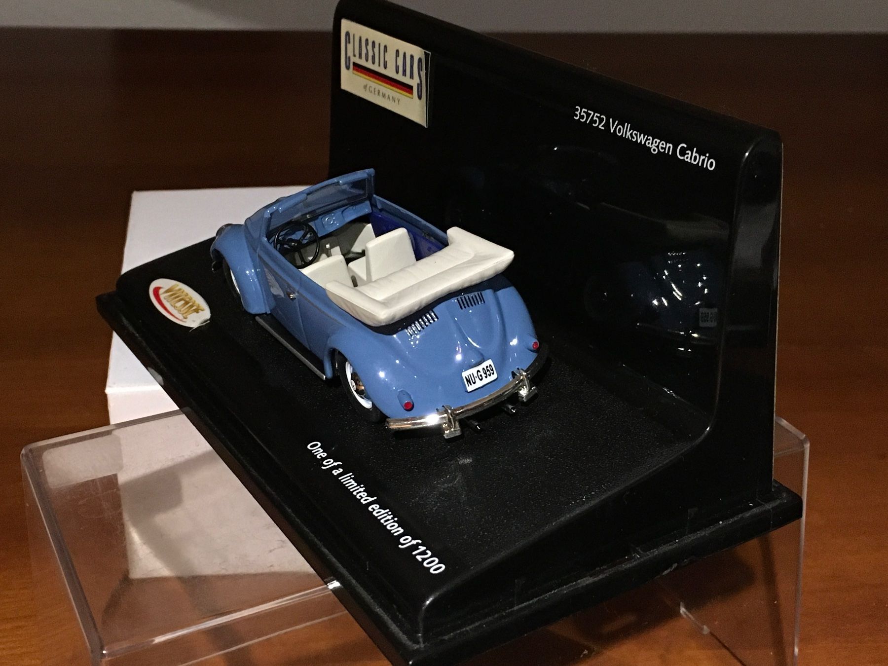 Volkswagen Modellautos: VW Käfer Cabriolet 1/43 no Minichamps – Neu (gemäss Beschreibung) aus Wohlen AG von PrivatSammlung 1