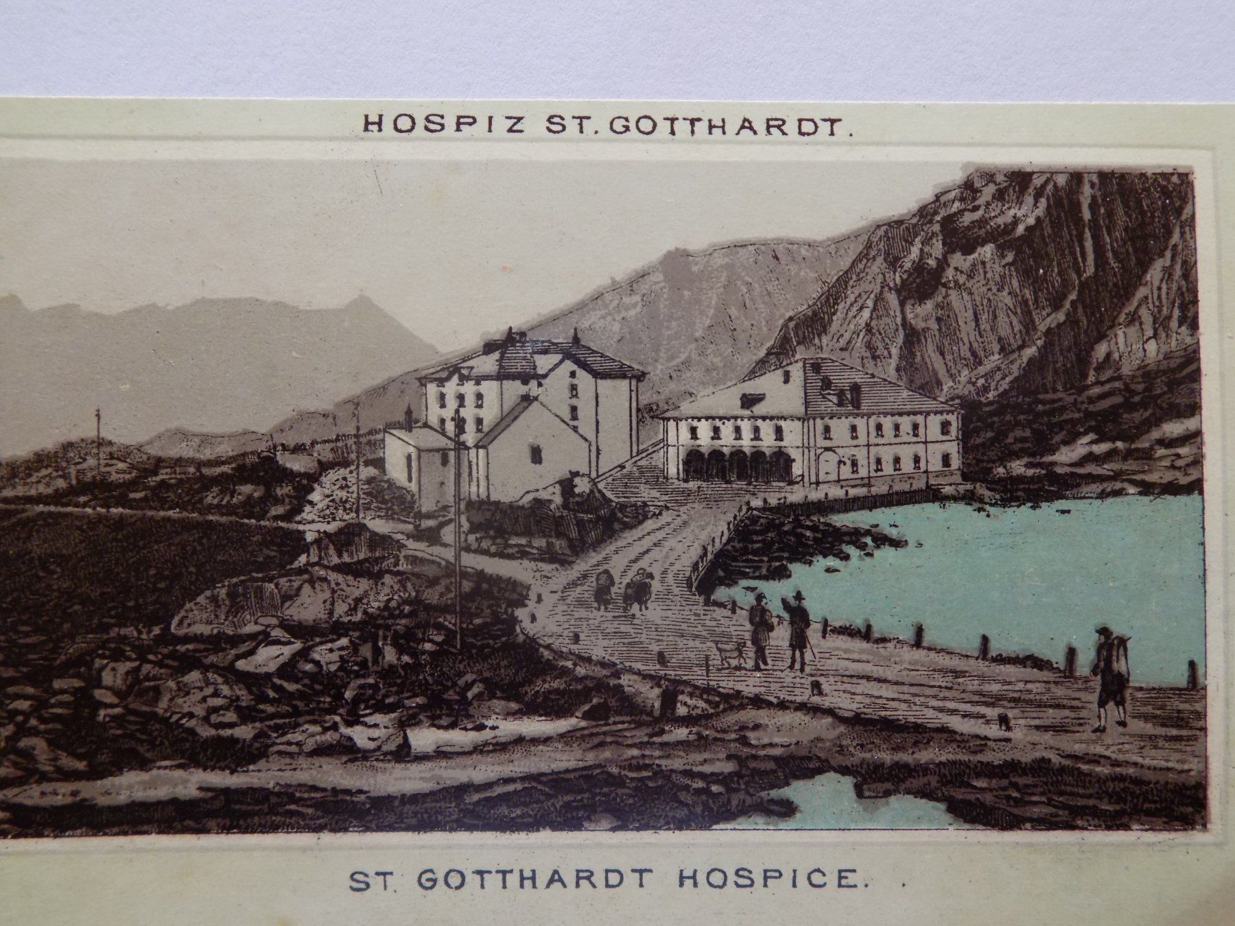 Gravures: Hospiz St. Gotthard – D'occasion à Risch par Antikfee 2