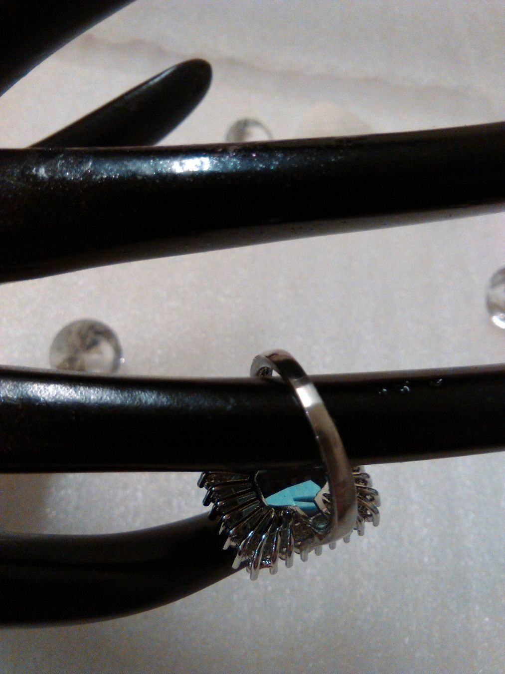 Anelli: RING MODESCHMUCK ; IMETATION AQUAMARINE – Nuovo (secondo la descrizione) da Basel venduto da bijoutrie_4 4
