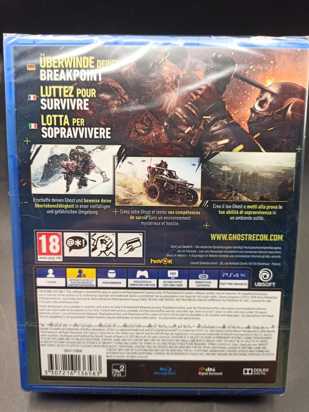 Giochi: Tom Clancy's Ghost Recon Breakpoint PS4 / PS5 Neu & Sealed – Nuovo (secondo la descrizione) da Oberweningen venduto da mar_87mx 1