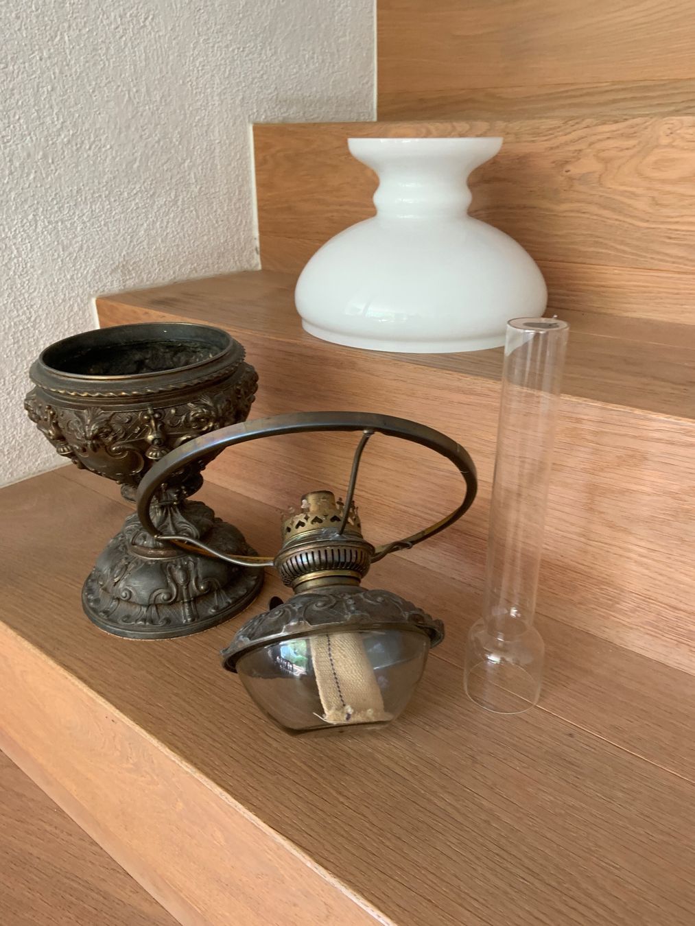 Lampade: Antike schöne  Petrollampe – Usato da Kerns venduto da kathia08 5
