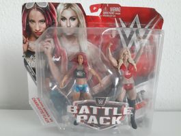 WWE Basic Series Battle Pack Sasha Banks VS Charlotte Flair