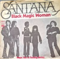 Vinyl-Single Santana - Black Magic Woman