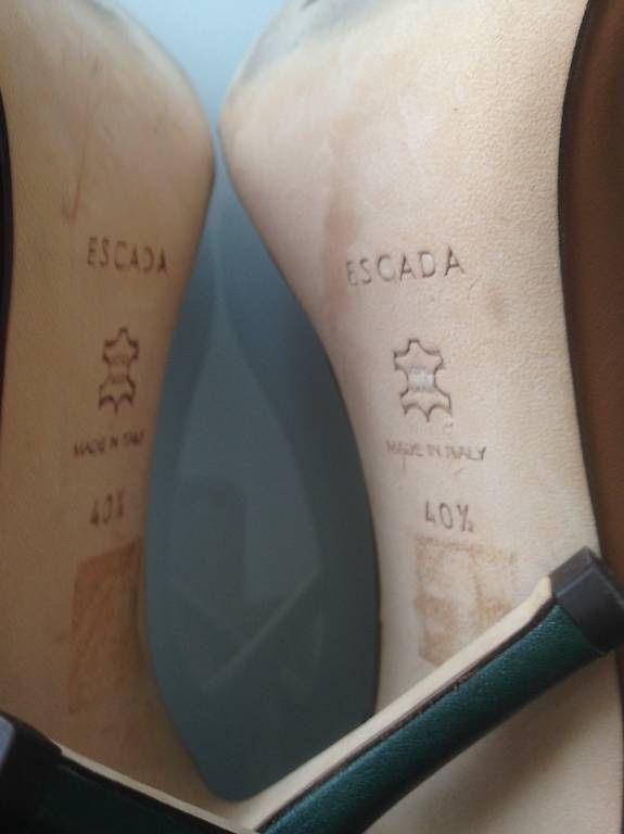 Escada Scarpe da donna: heels ESCADA 10cm, 40 1/2 size – Nuovo (secondo la descrizione) da ruvigliana venduto da bna_j7rc 2