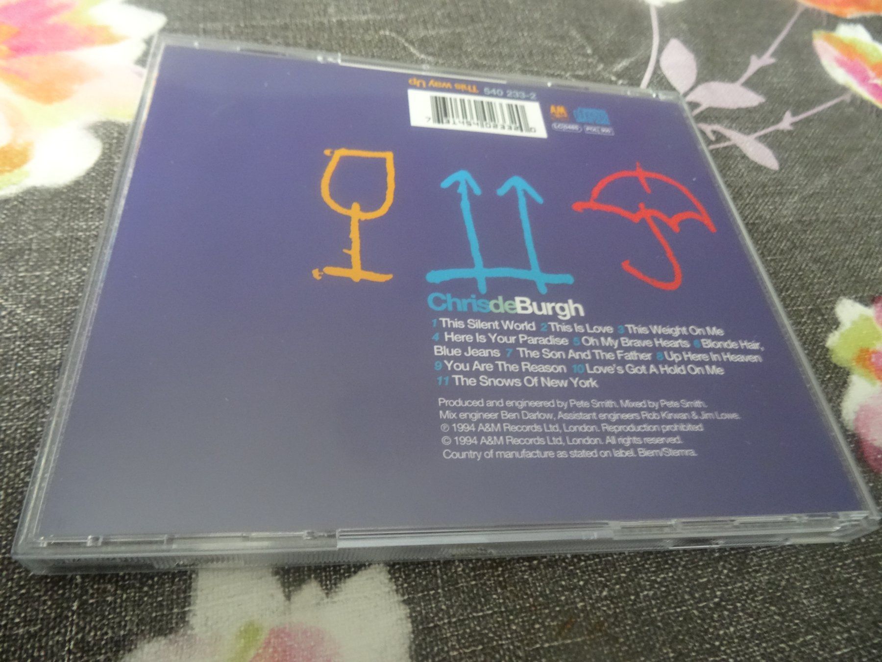 CDs: Chris de Burgh - This Way Up CD – Gebraucht aus Olten von Disc-Ausverkauf 1