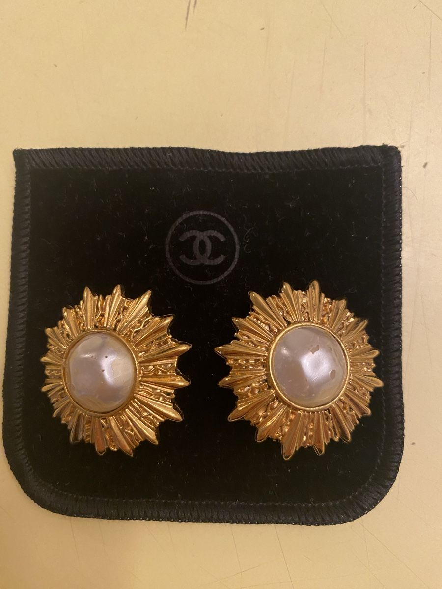 Chanel Orecchini pendenti & Orecchini a lobo: Original Chanel Ohrringe Clips – Usato da Emmen venduto da sho_7szv 1