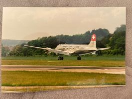 DC-4 Swiss Air Lines HB ILI 50 Jahre Transatlantik Jubiläum