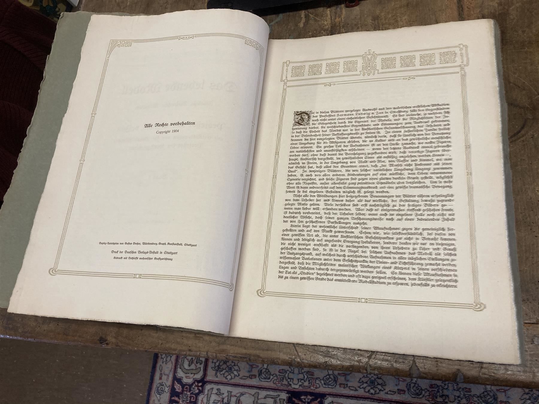 Libri: (ca) 1904 L. v. Jahn Das lebende Modell – Antico da Bern venduto da Jwpm66 1