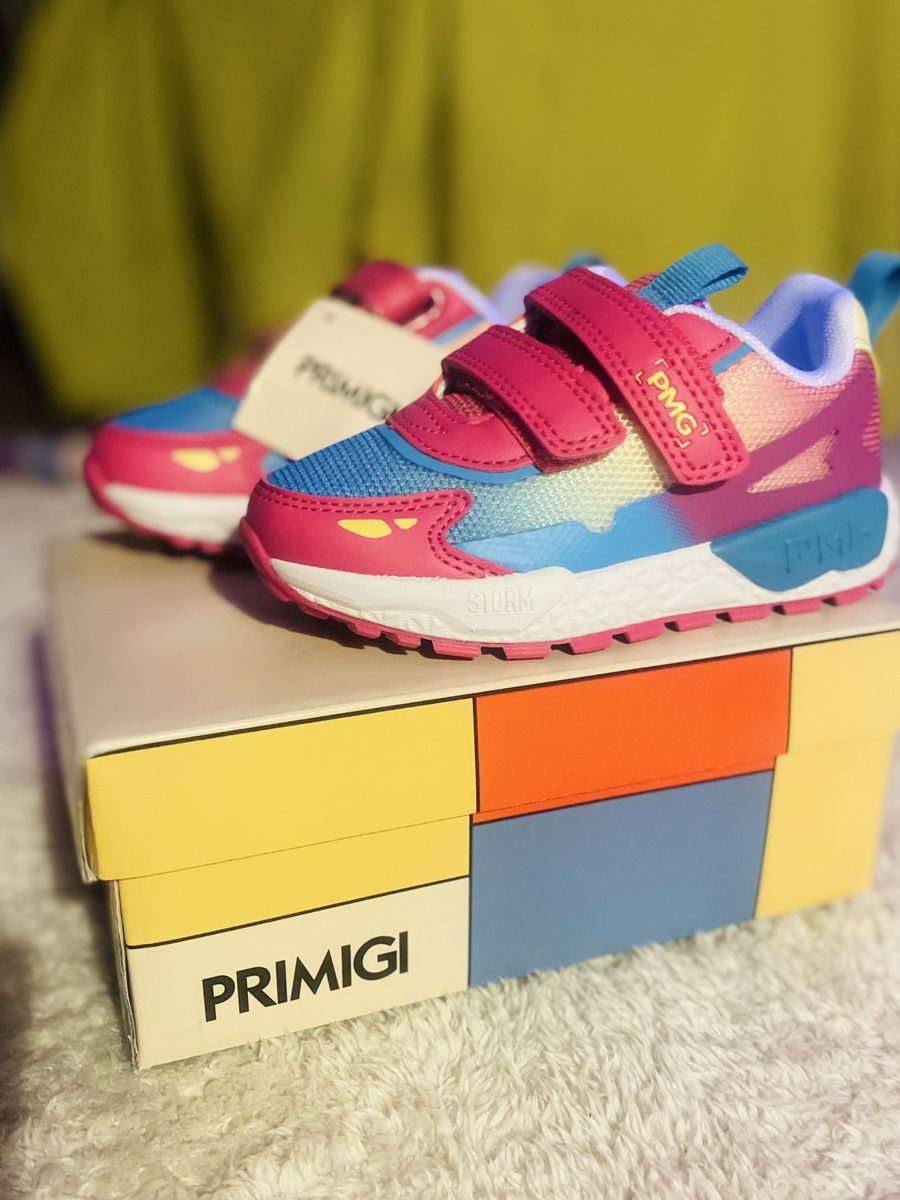 Primigi Scarpe per ragazzi: NEU Primigi PIM - Sneaker low - pink/multicolor Gr.26 – Nuovo e nell'imballaggio originale da Zürich venduto da sheijla