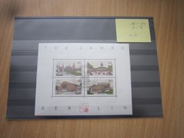B1 Schöner Block 1987 Stempel Berlin