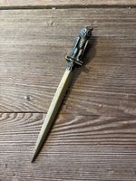 Bronze Brieföffner mit Eulenmotiv