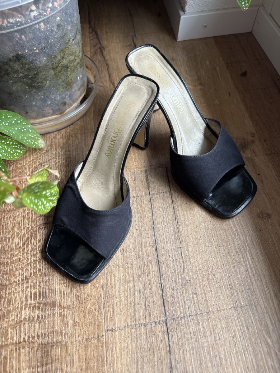Damenschuhe: Mules Russel&Bromley London Leder – Gebraucht aus Bern von LoveVintageY2K 5