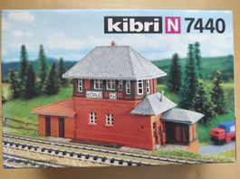 Stellwerk Körle, Bausatz von Kibri N, Fabrikneu