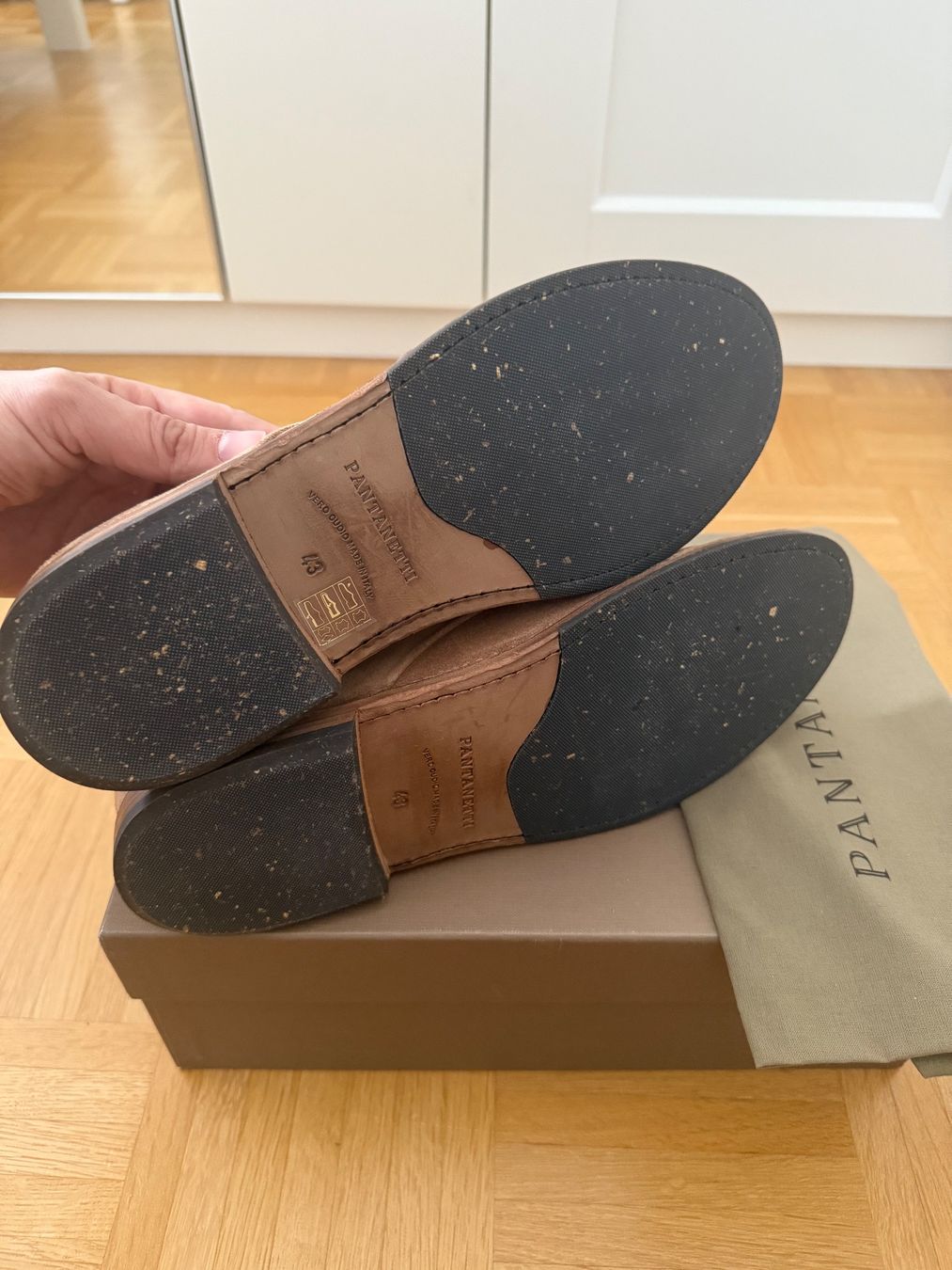 Scarpe da uomo: Pantanetti Chukka Boots made in Italy – Nuovo e nell'imballaggio originale da Basel venduto da Horomax 3