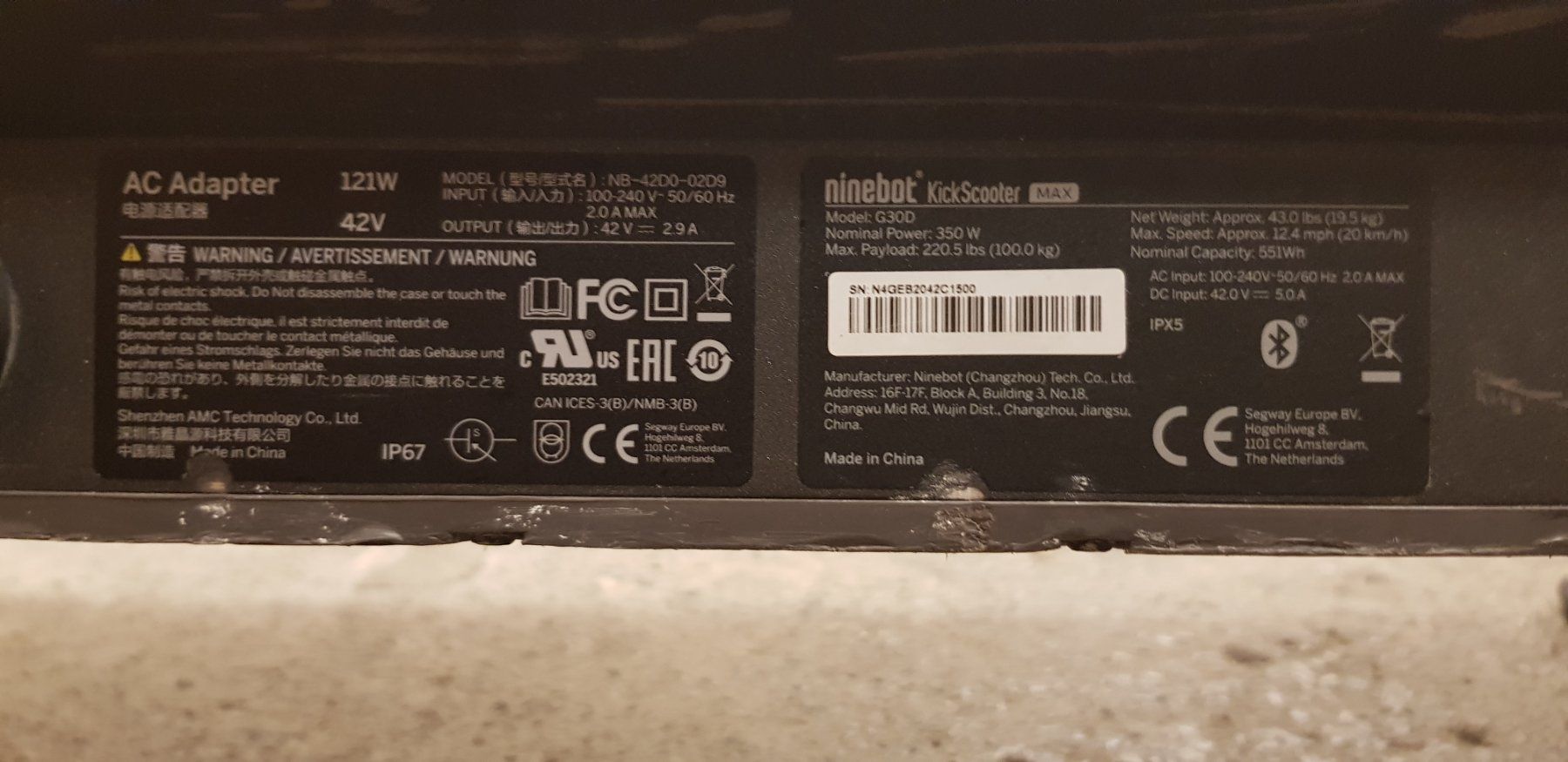 Segway Kickboard: Segway Ninebot Kick Scooter Max G 30 D – Usato da Zürich venduto da fiat72 3