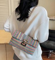 Pochette en bandoulière multicolore