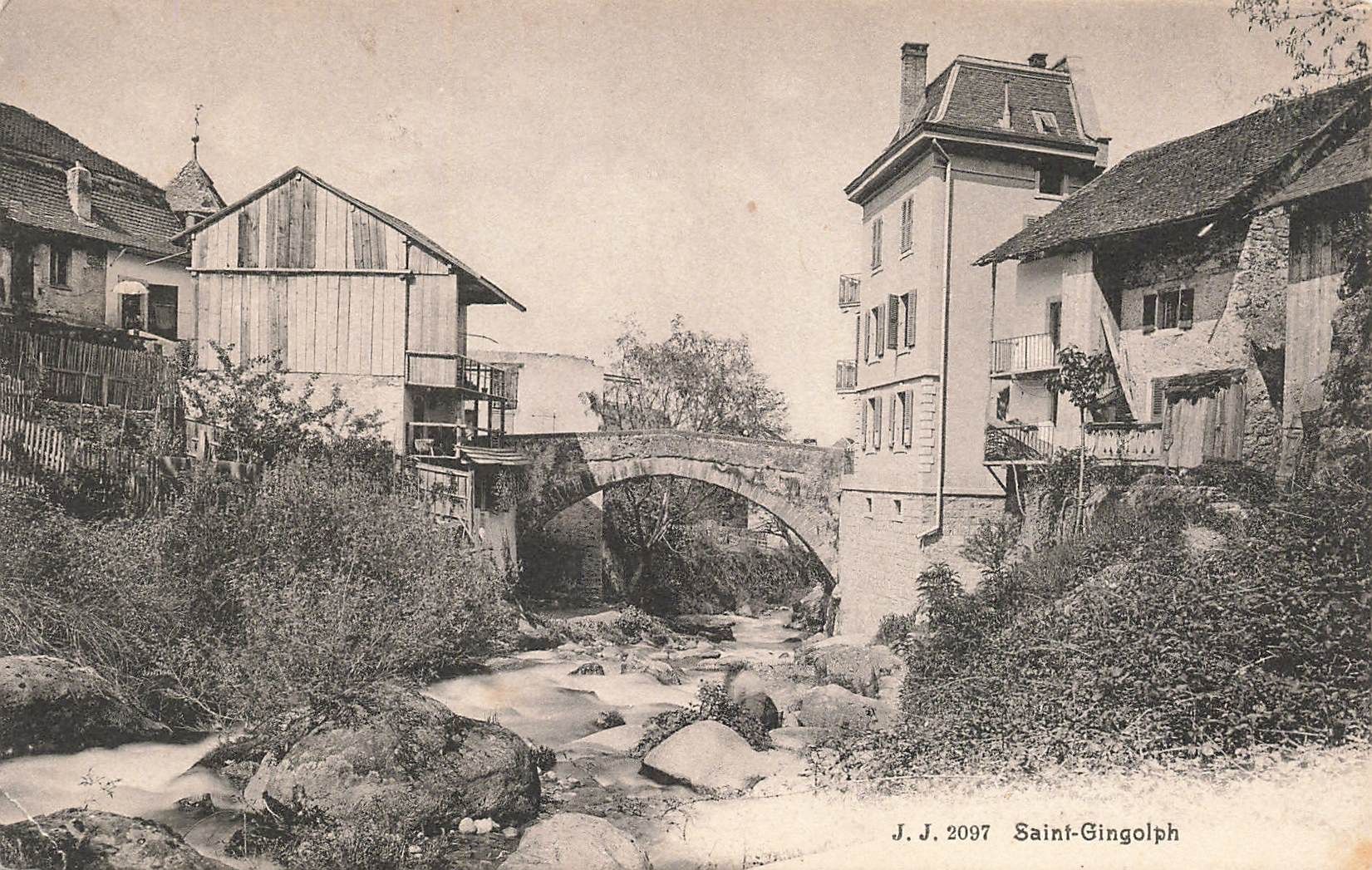 Cartoline postali: Saint Gingolph – Usato da Biasca venduto da Blenio71