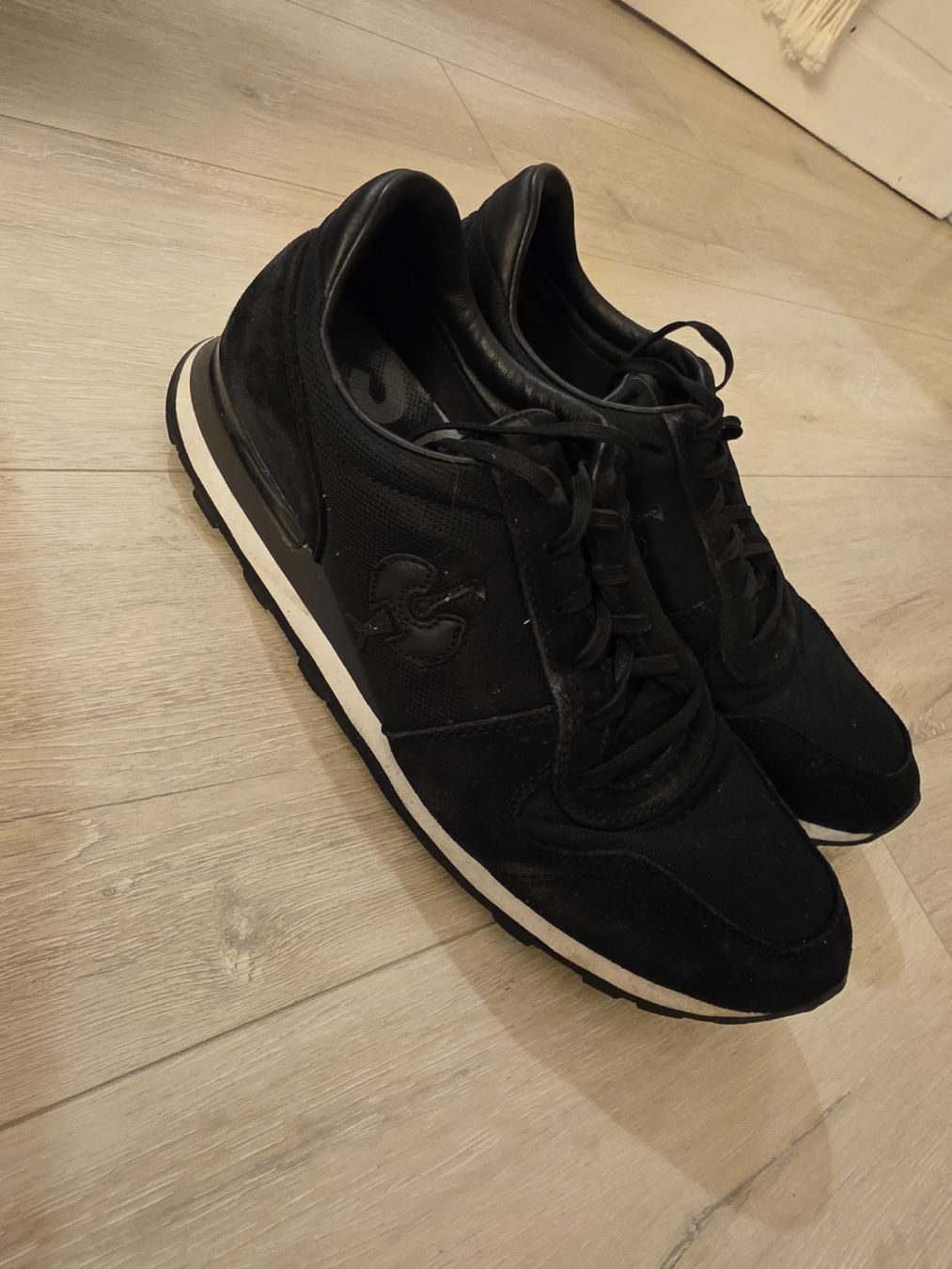 Herrenschuhe: Turnschuhe Strauss schwarz Grösse 45  – Gebraucht aus Wigoltingen von Zuckerfee84 1