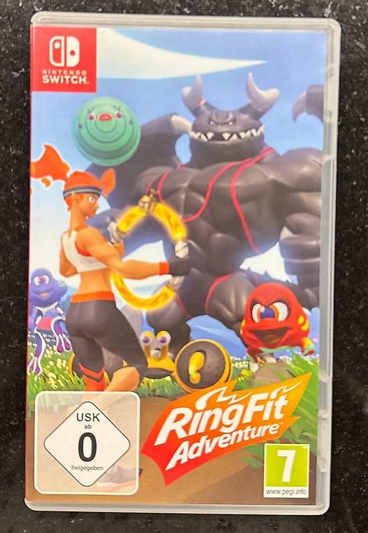 Giochi: RingFit Adventure mit Zubehör – Usato da Münchwilen TG venduto da viv_lkz2