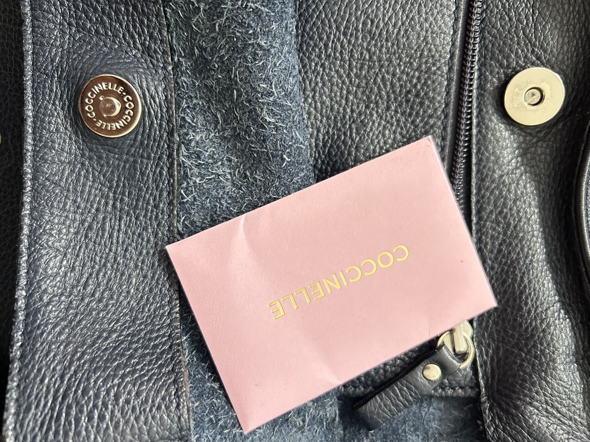 Coccinelle Borse da donna: Coccinelle Tasche aus blauem Leder – Nuovo (secondo la descrizione) da Rütihof venduto da ALAFC 4