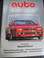 Auto Exklusiv 2/91 Maserati Shamal 911 Turbo Hispano xx