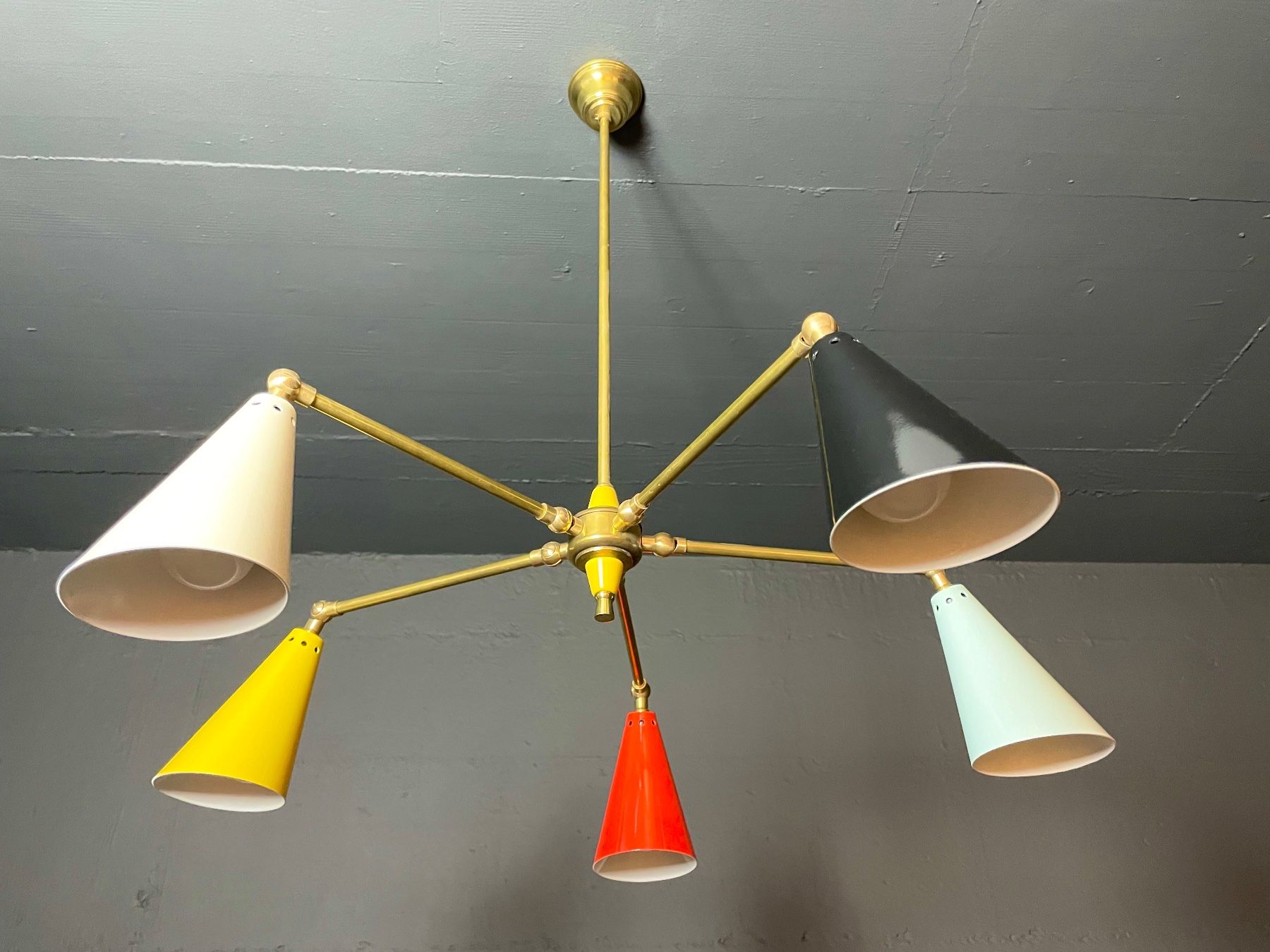 Lampadari & plafoniere: Articulated ceiling light - Deckenleuchte - Plafonnier – Usato da Genthod venduto da lightyear63 8