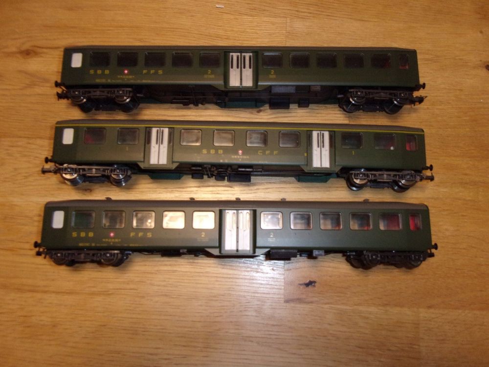 Wagon Voyageurs PIKO 96782 – SBB CFF – 2e Classe – Echelle HO (1/87)