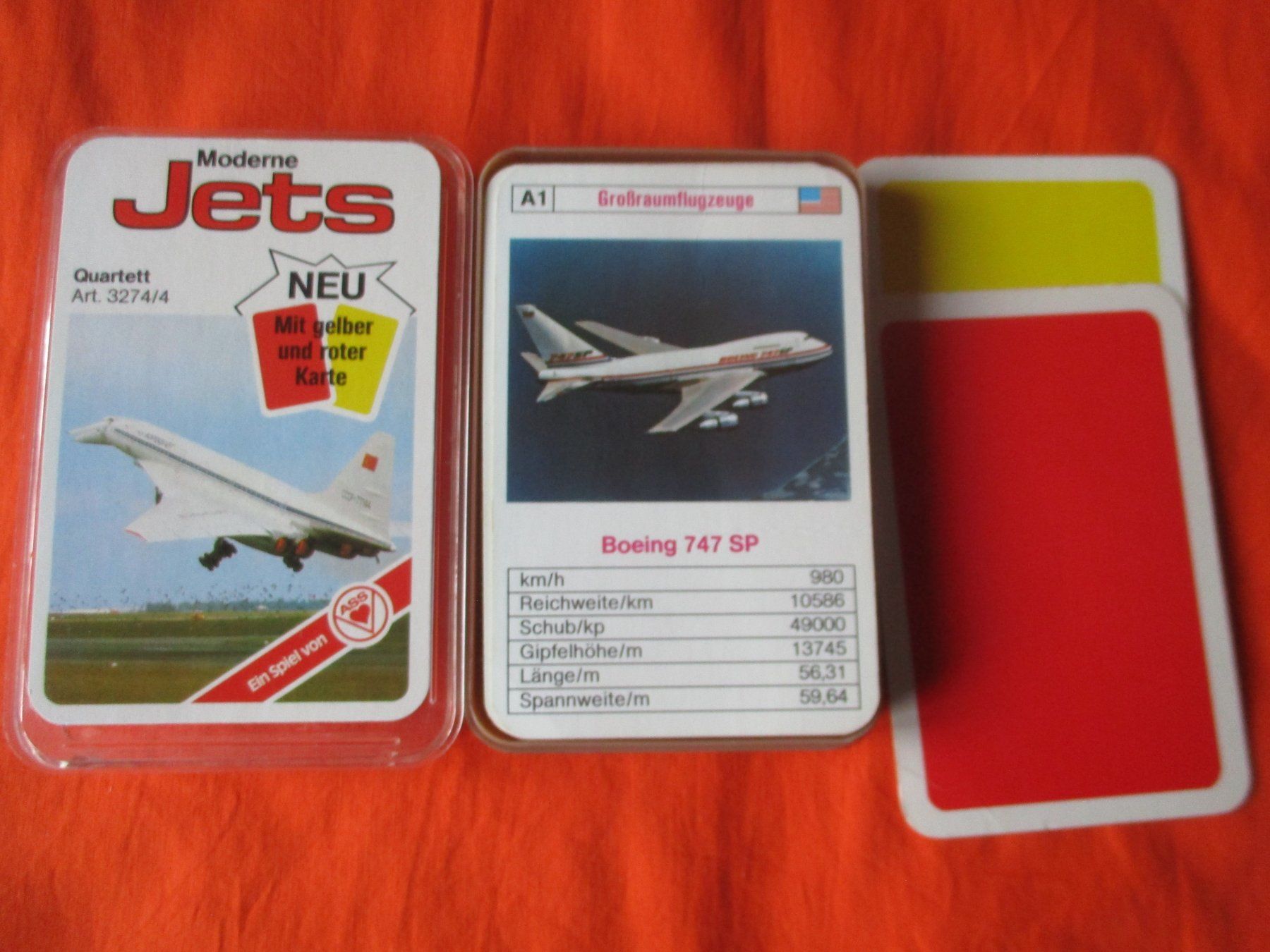 Giochi: Quartett 3274/4 Moderne Jets – Usato da Birsfelden venduto da alles-muss-raus