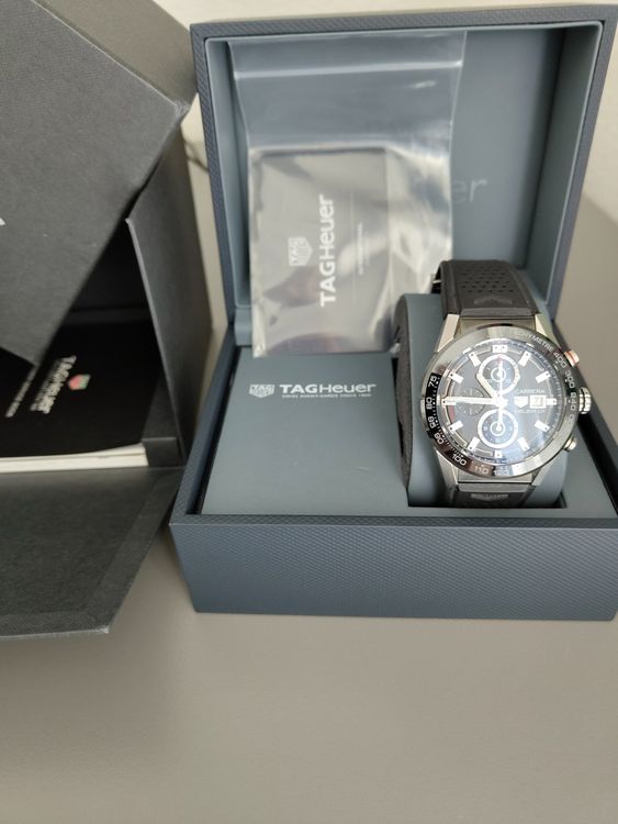 Tag Heuer Orologi: Tag Heuer Carrera 01 (Manuf. Werk) Full Set (TOP Zustand) – Usato da Ehrendingen venduto da Bravo70 4
