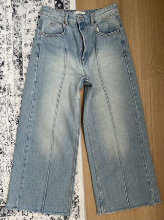 Isabel Marant Etoile Cabrio high-rise cropped jeans 36