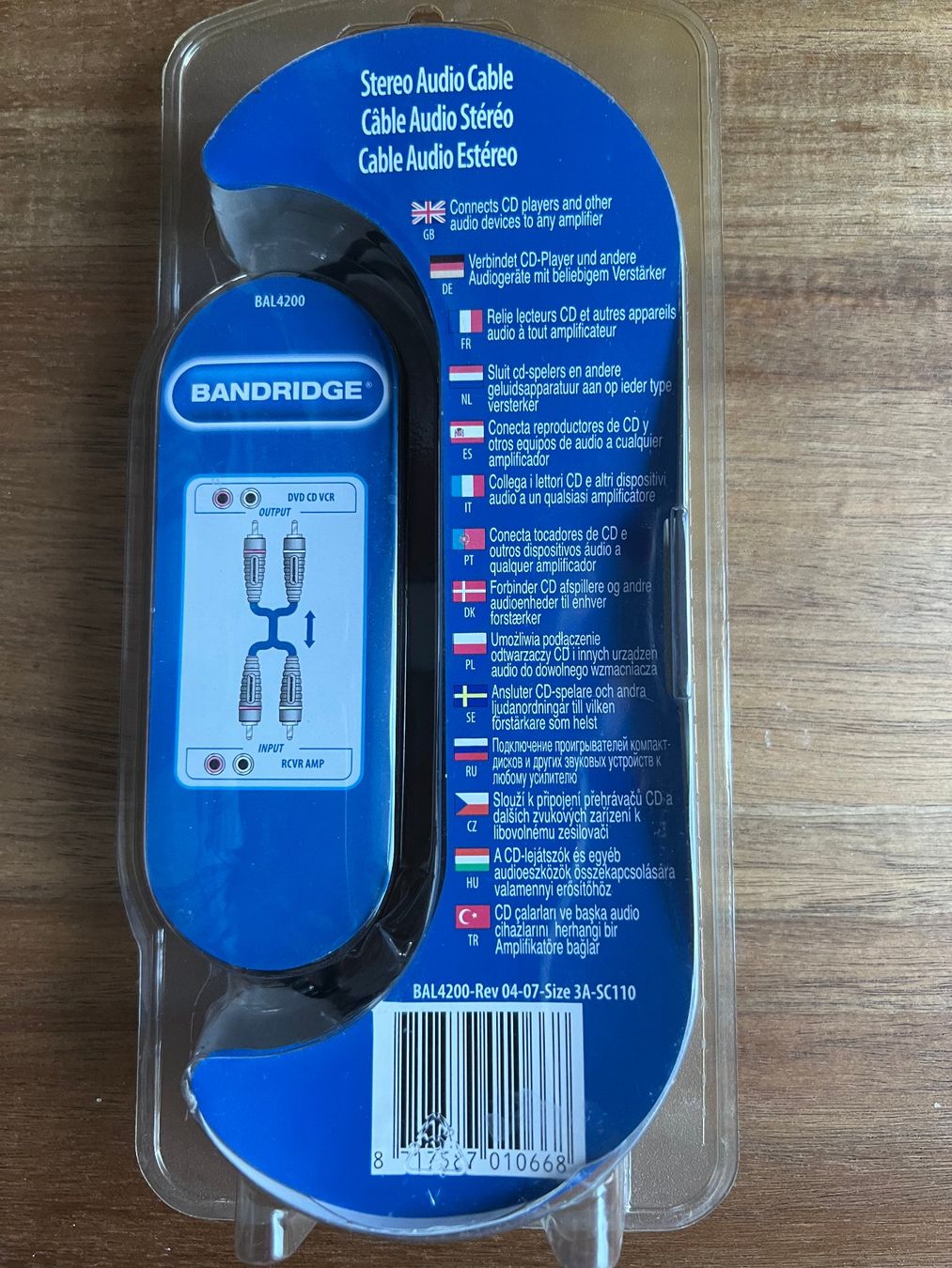 Cavi: Cinchkabel, 0,5 m, Bandridge – Nuovo e nell'imballaggio originale da Bazenheid venduto da rue_6hcy 1