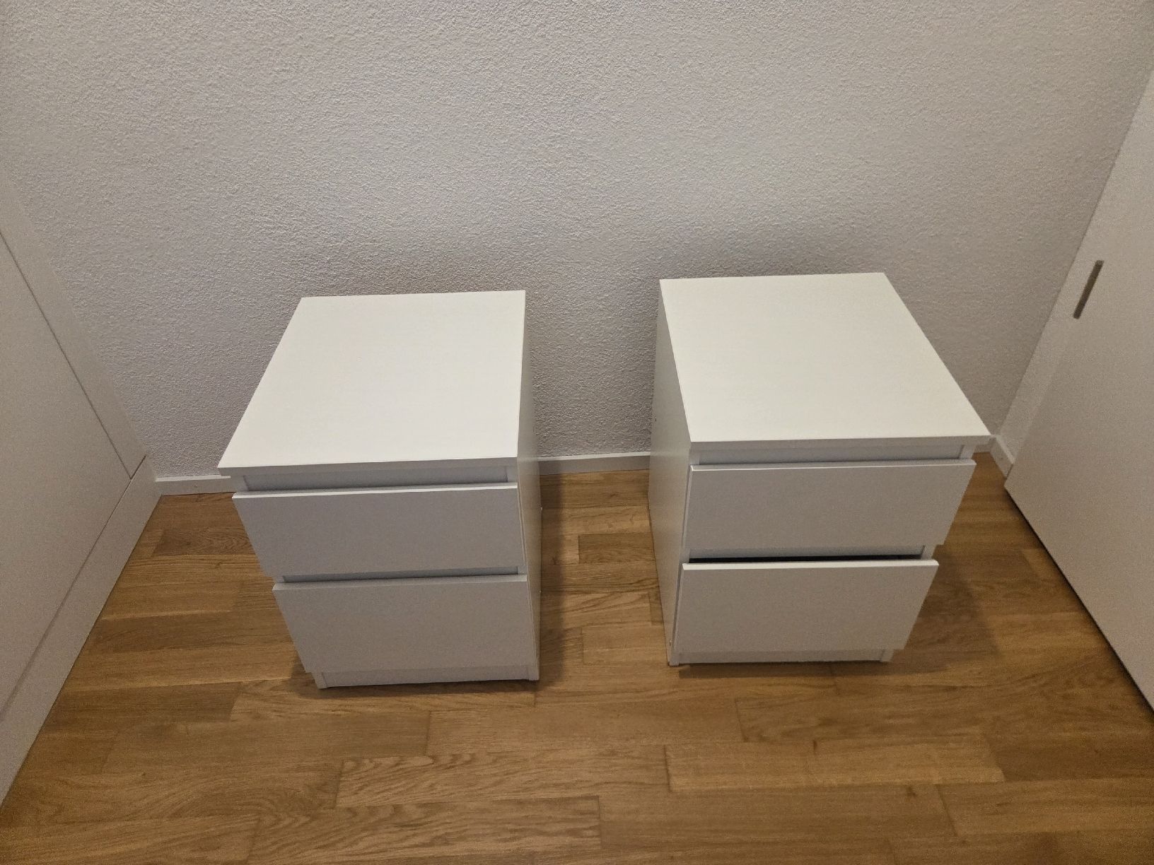 Ikea Comodini: 2 IKEA KULLEN - White Nachttisch / Drawer / Bedside Table – Usato da Ebikon venduto da car_cb7c