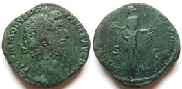 COMMODUS Æ Sestertius (188 AD) – Great bust of Commodus !