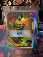 topps Karte Adeyemi Karim 3/5 Autogramm 