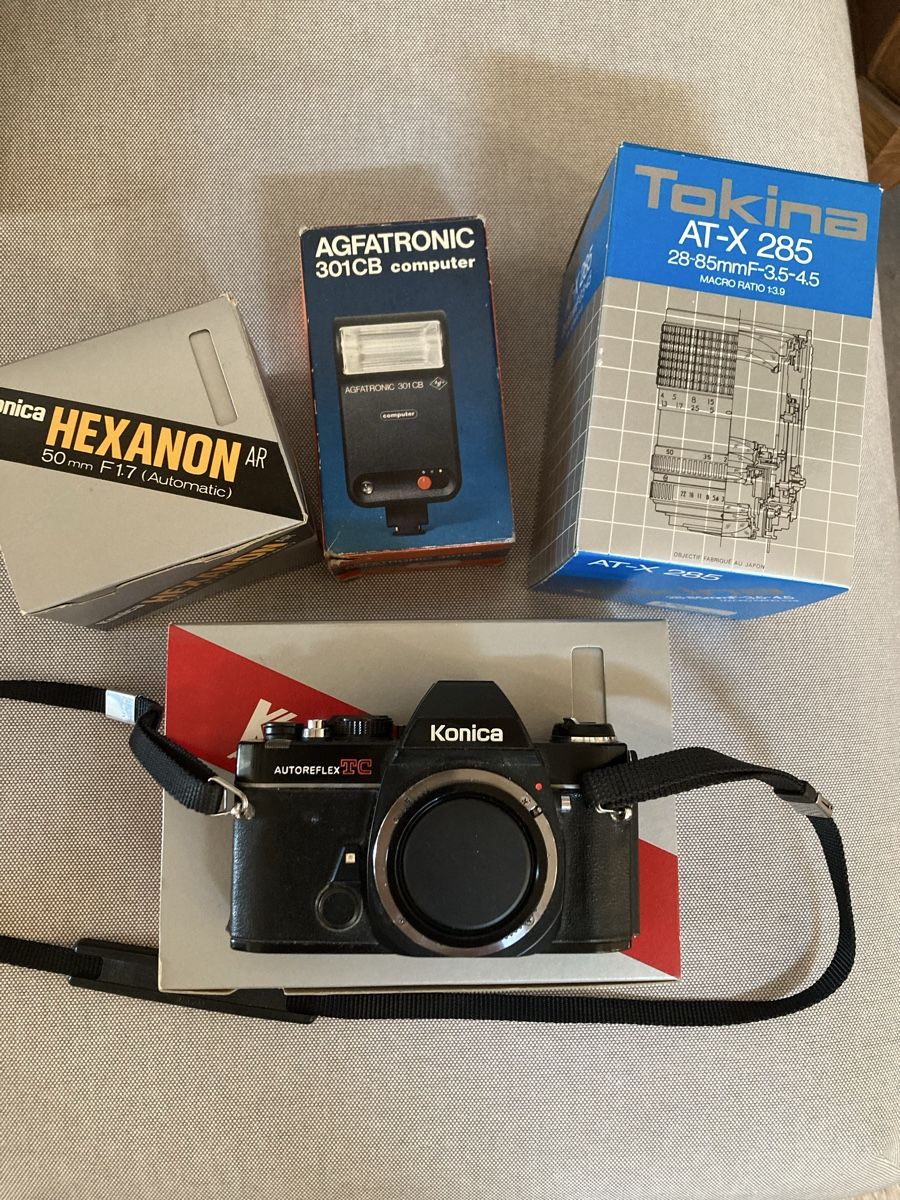 Konica Fotocamera: Spiegelreflexkamera Konica TC – Usato da Bertschikon-Gossau venduto da Mosk