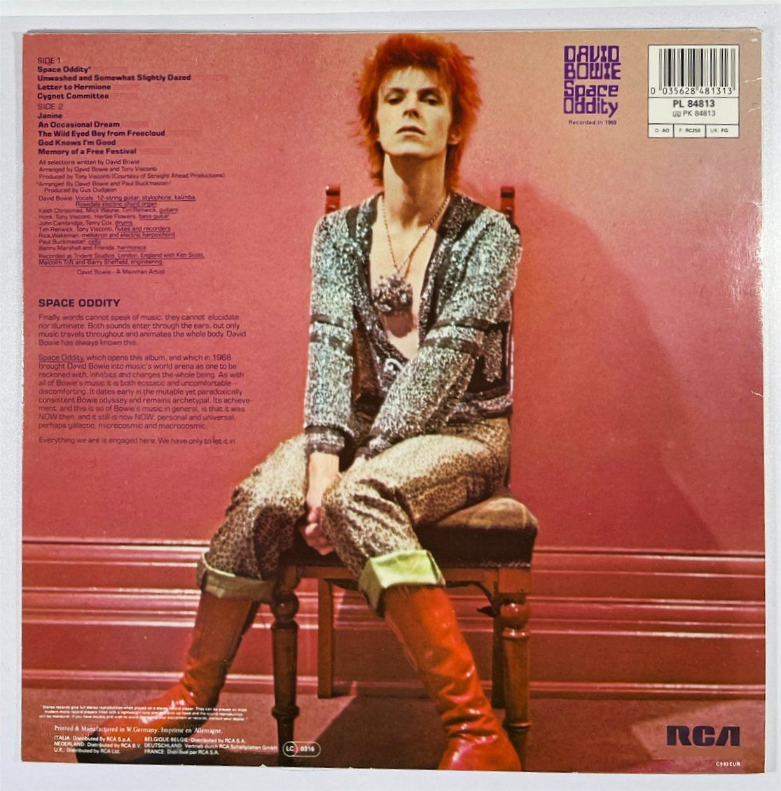 Vinyles: LP: DAVID BOWIE - Space Oddity – D'occasion à Frenkendorf par Yard-Sale-2000 1