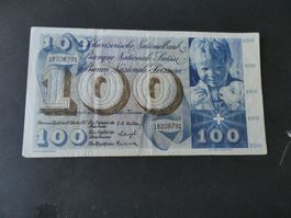 Schweiz 1957,  100 Franken