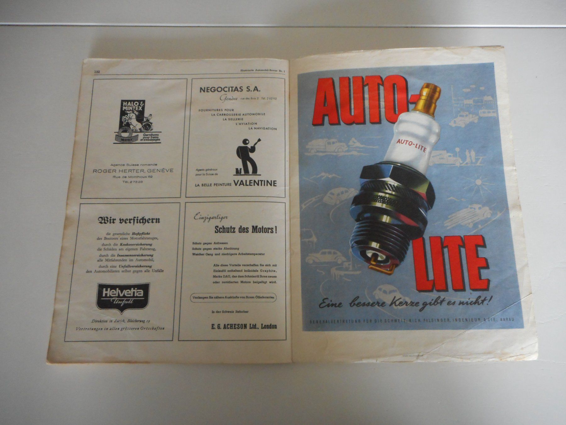 Libri: Automobil Revue 1947 Orginal – Usato da Cham venduto da Paniniworld 9