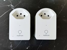 2x myStrom WiFi Switch Gen 2 – kompatibel mit Apple HomeKit
